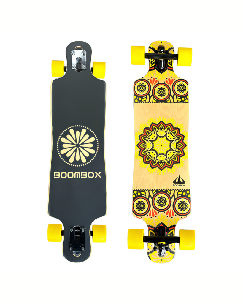 Bengal Bloom Ochre Sun Compact Longboard Yellow