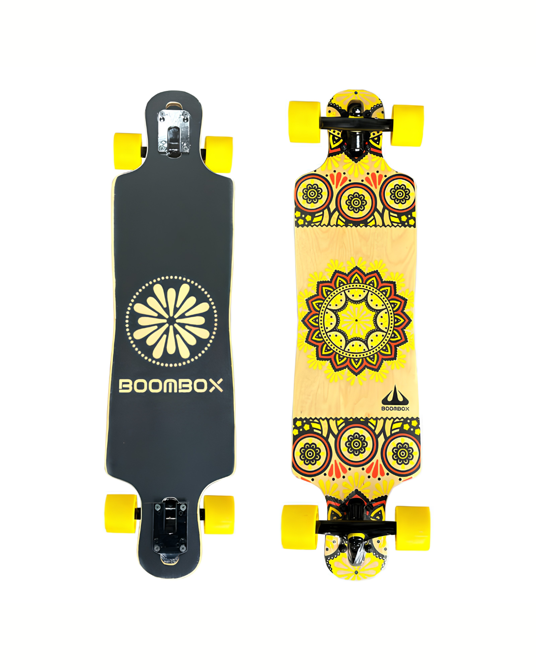 Bengal Bloom Ochre Sun Compact Longboard Yellow