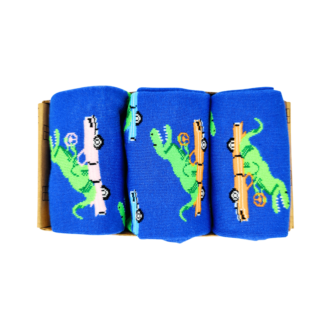 Men's Dino Board Riders Socks - Image 3
