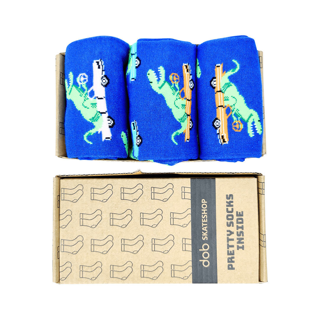 Men's Dino Board Riders Socks - Image 4