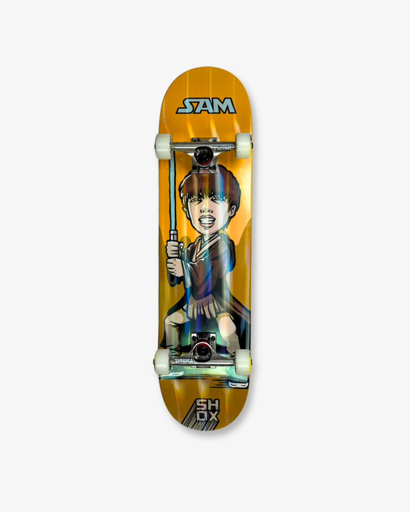 SAM SHOX Premimum Series Skateboard Setup