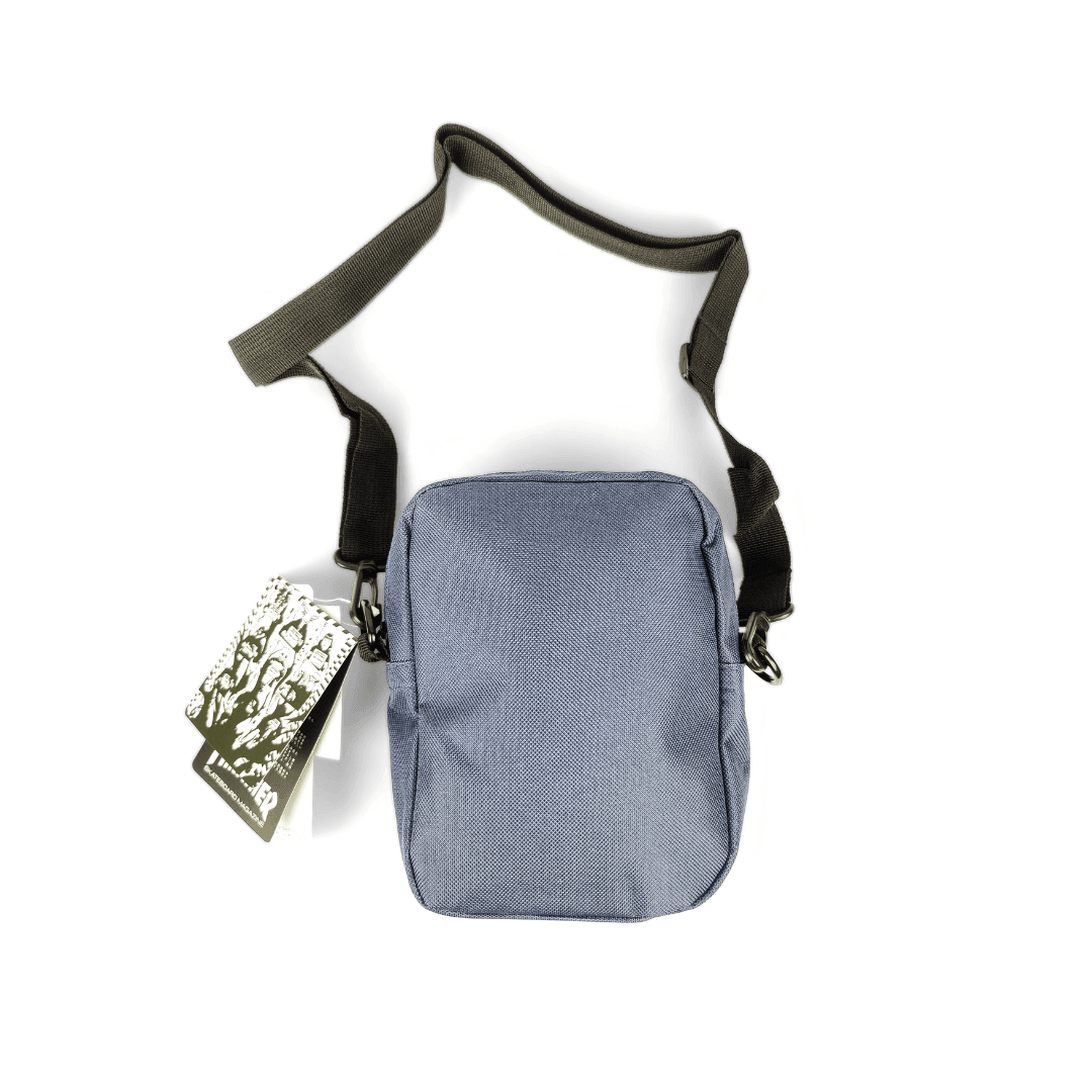 Thrasher Flame Mesh Shoulder Bag Navy Blue - Image 4