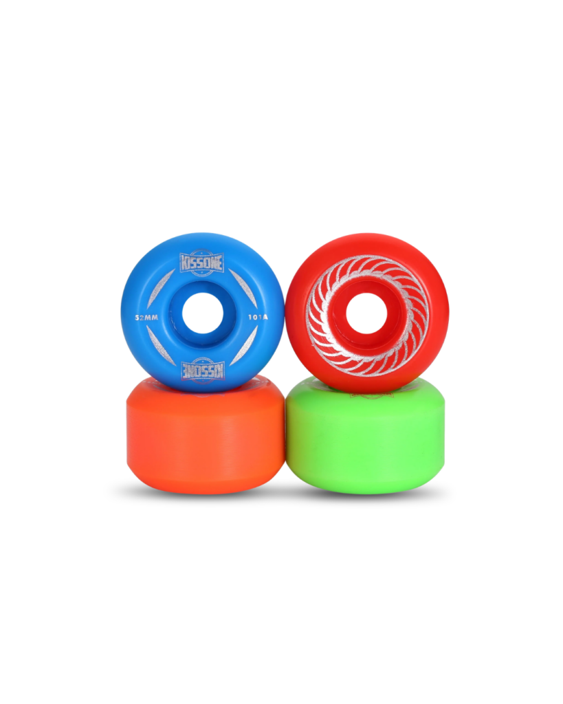 Kisson 52mm Multicolor skateboard wheels