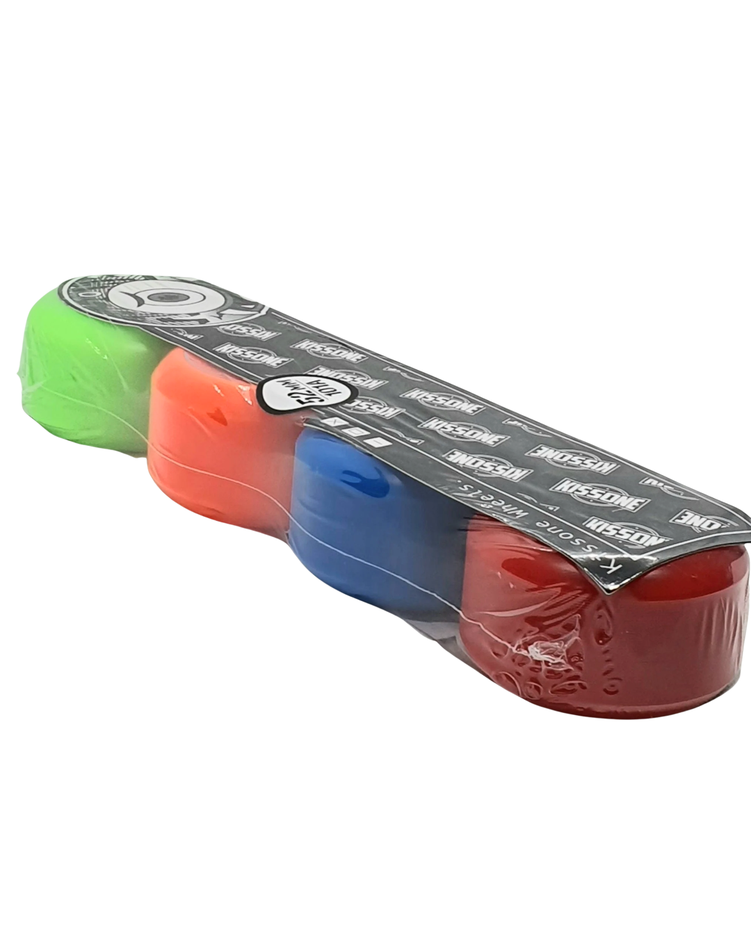 Kisson 52mm Multicolor skateboard wheels - Image 3
