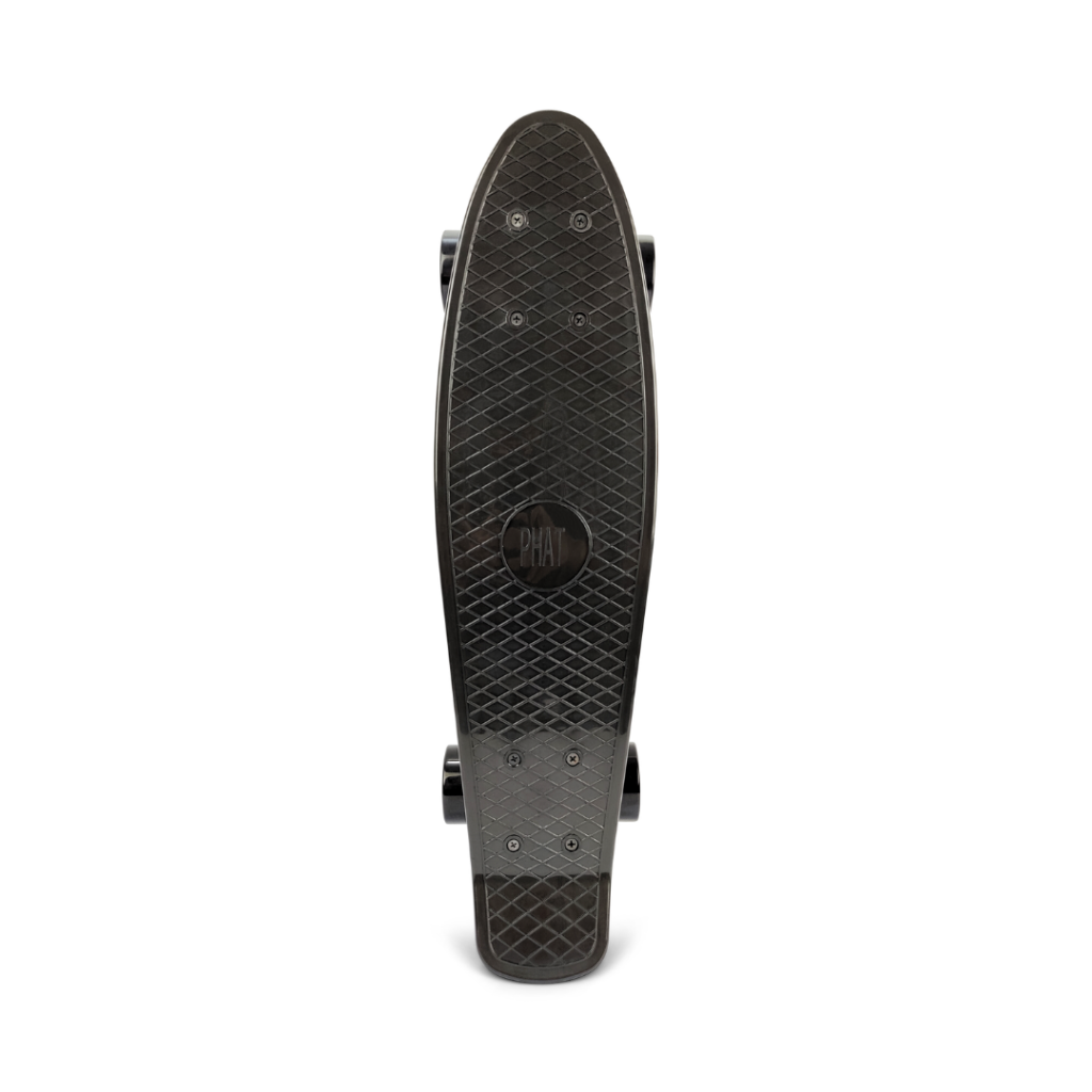 Cruiser Penny Board - Black (with Black Wheels)