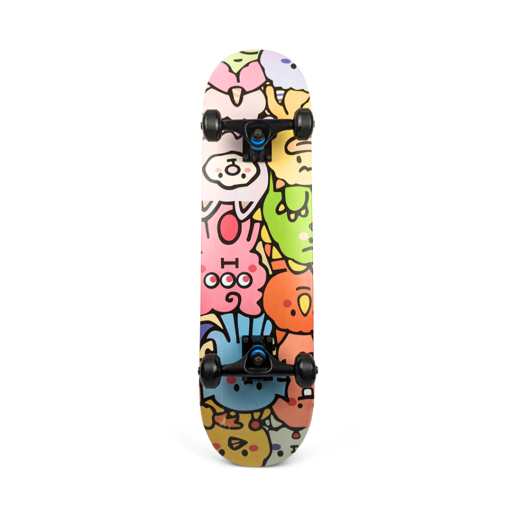 North East Maple Complete Skateboard - Cartoon Carnival