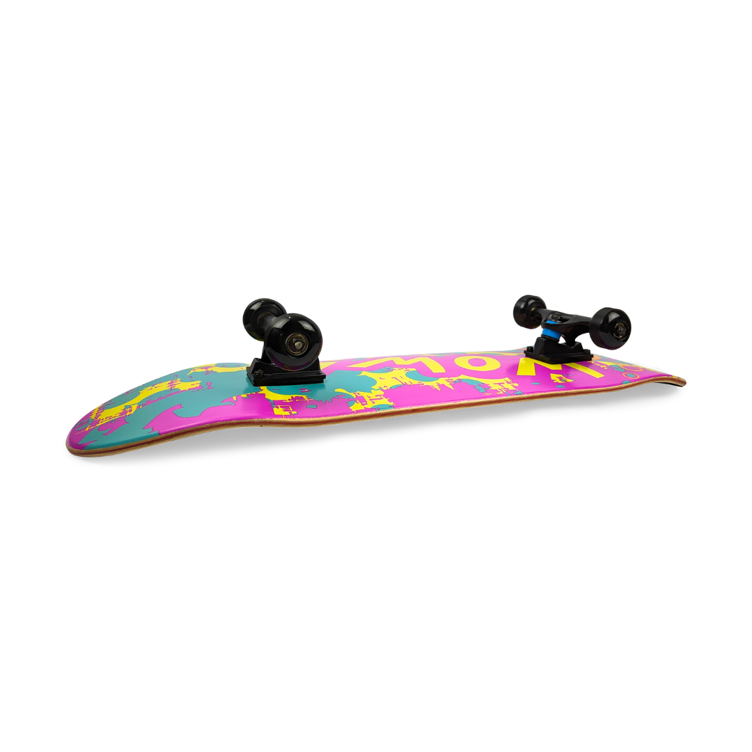North East Maple Complete Skateboard - Vibrant Wow - Image 3