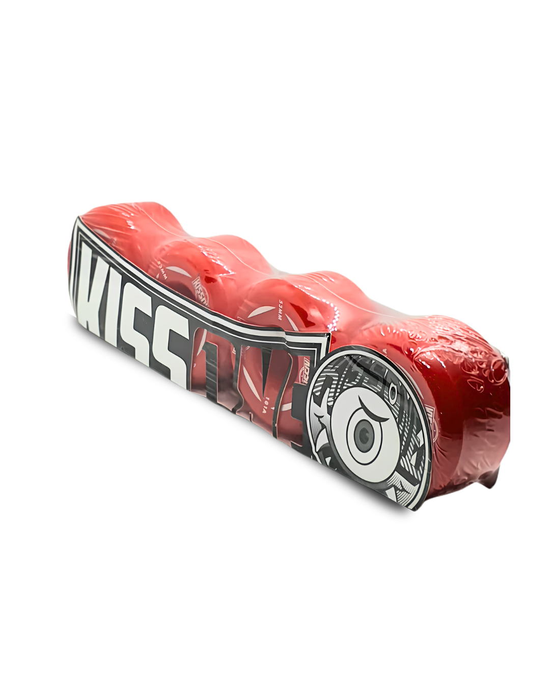 Kisson 53mm 101a Skateboard wheels- red - Image 2