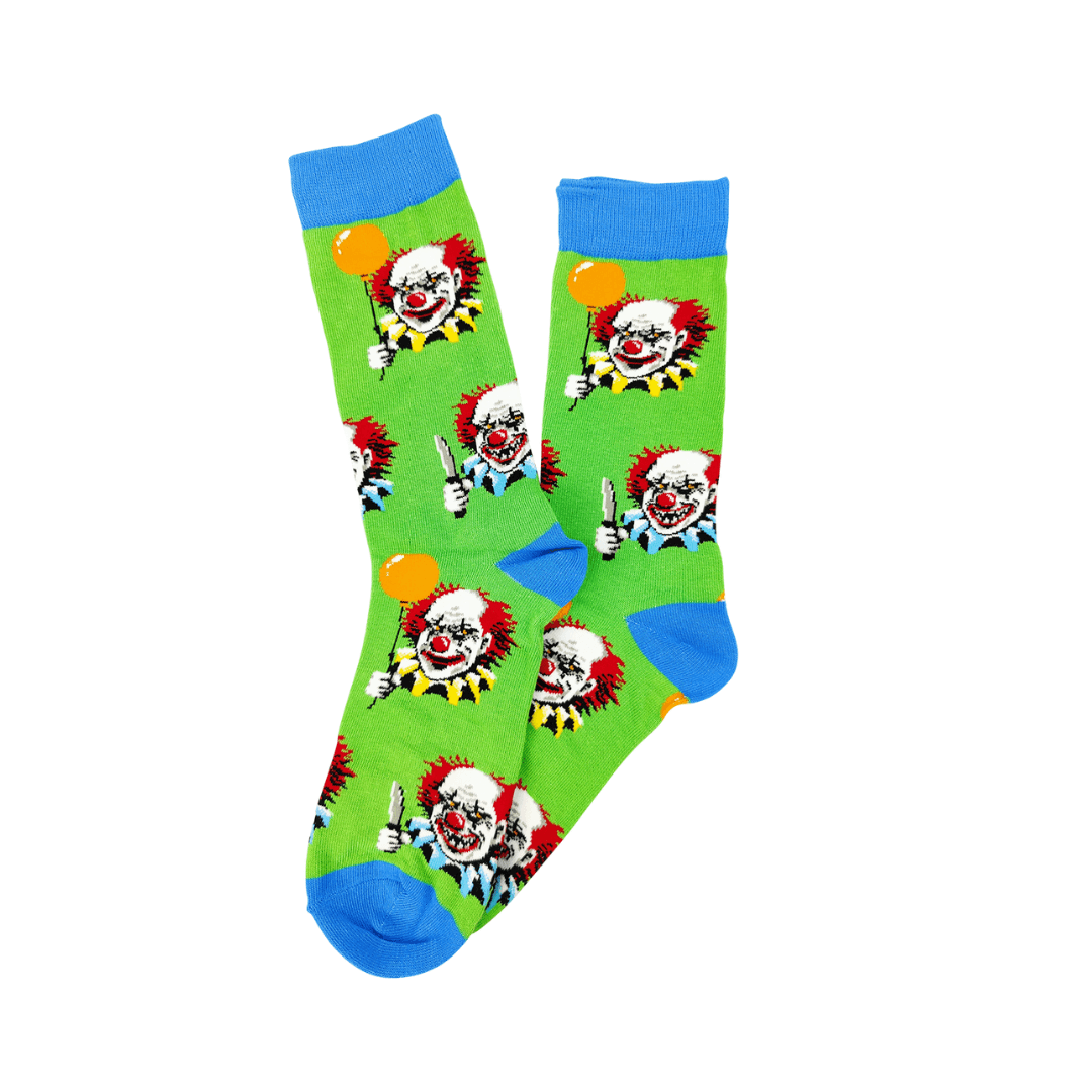 Men's Scary Clown Socks - Image 2