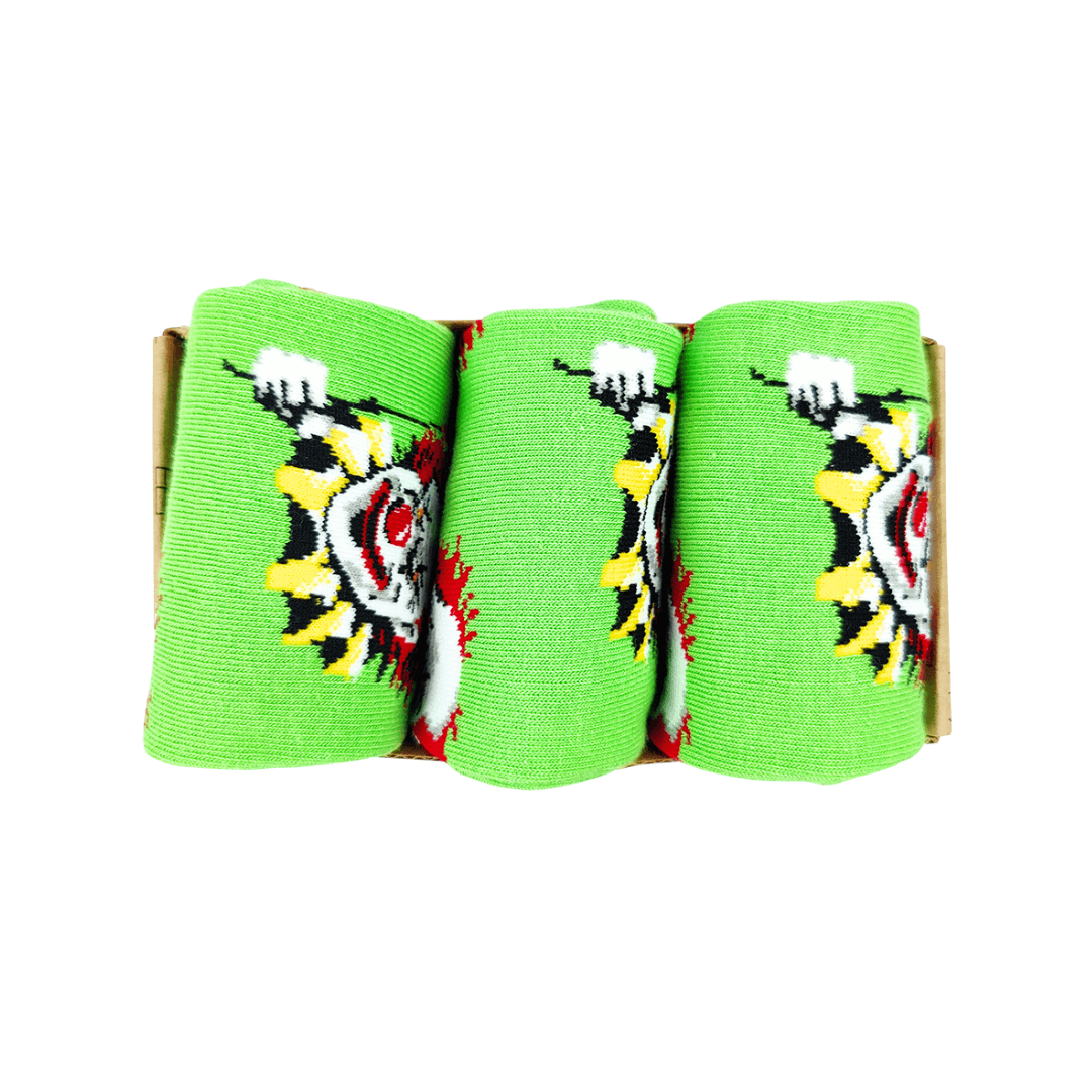 Men's Scary Clown Socks - Image 3