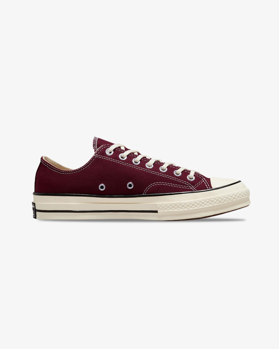 Converse Chuck 70 Low Top- Dark Maroon - Image 2
