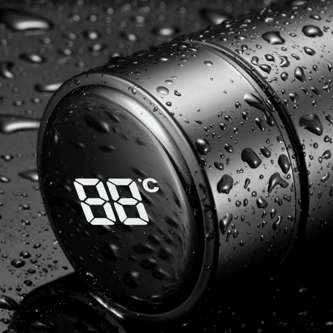 Portable smart thermo cup - Pink - Image 4