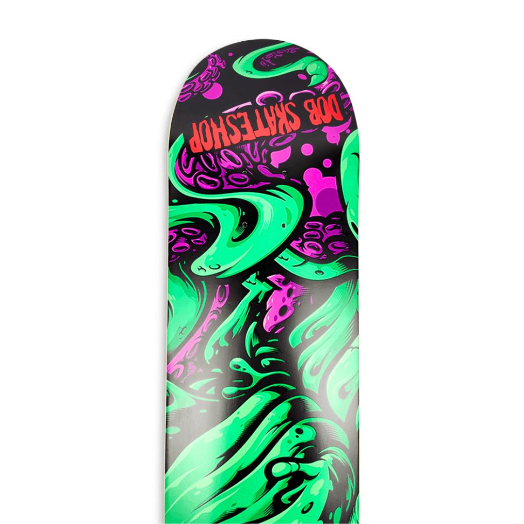 Green Phantom North East Maple Complete Skateboard - Image 4