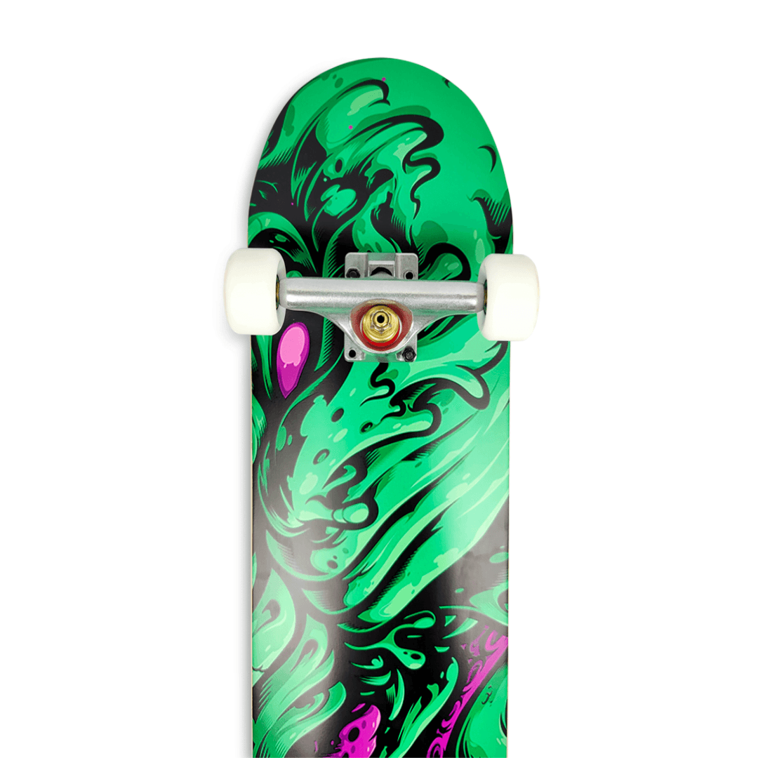 Green Phantom North East Maple Complete Skateboard - Image 2