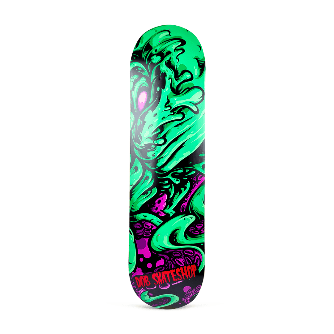 Green Phantom North East Maple Complete Skateboard - Image 3