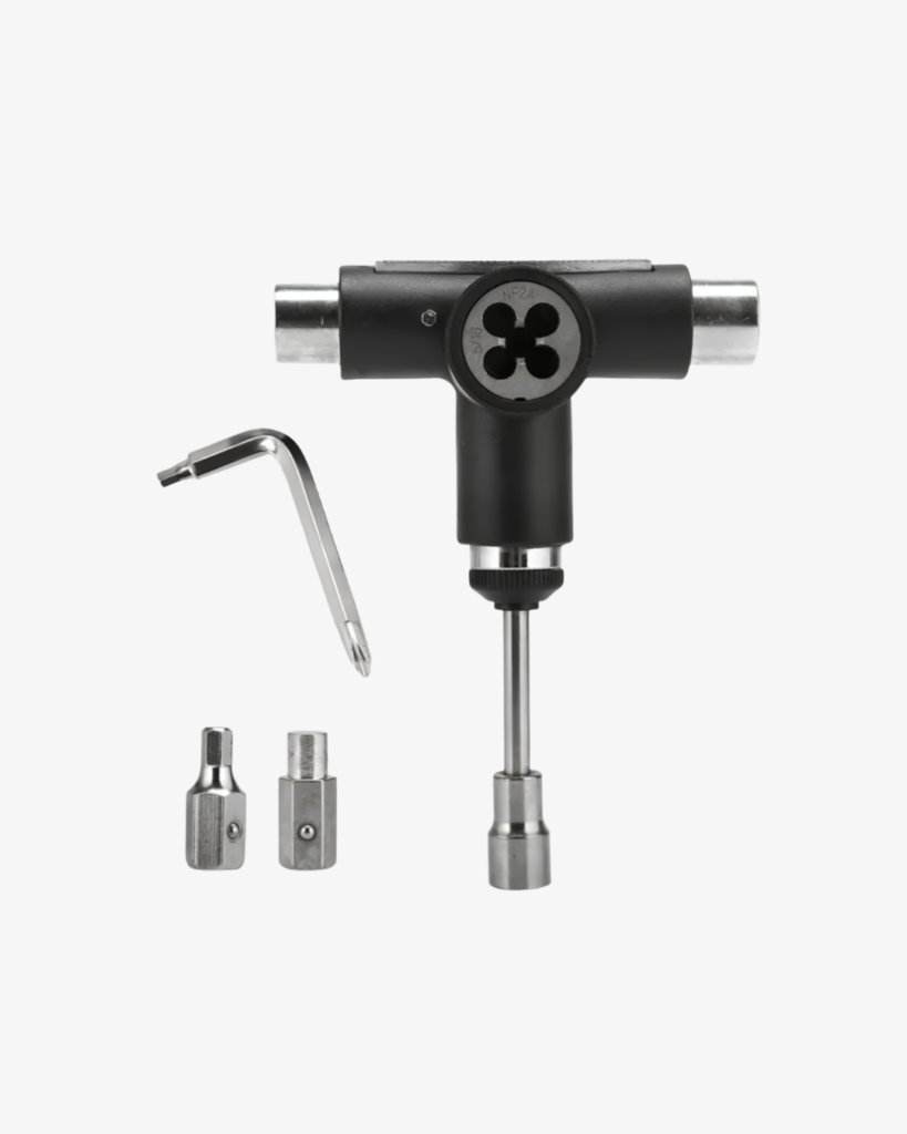 Portable Skate Tool 10-in-1 Multi-Function Skateboard Tools