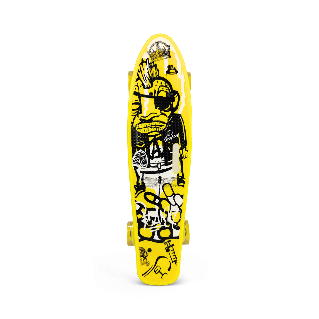 Cruiser Fishboard - Yellow