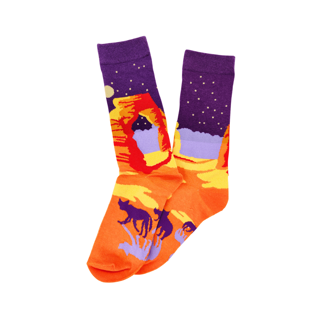 Men's Starry Desert Sunrise Socks - Image 2