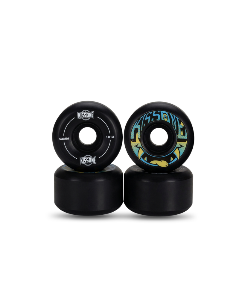 Kisson 53mm 90a Skateboard wheels Black