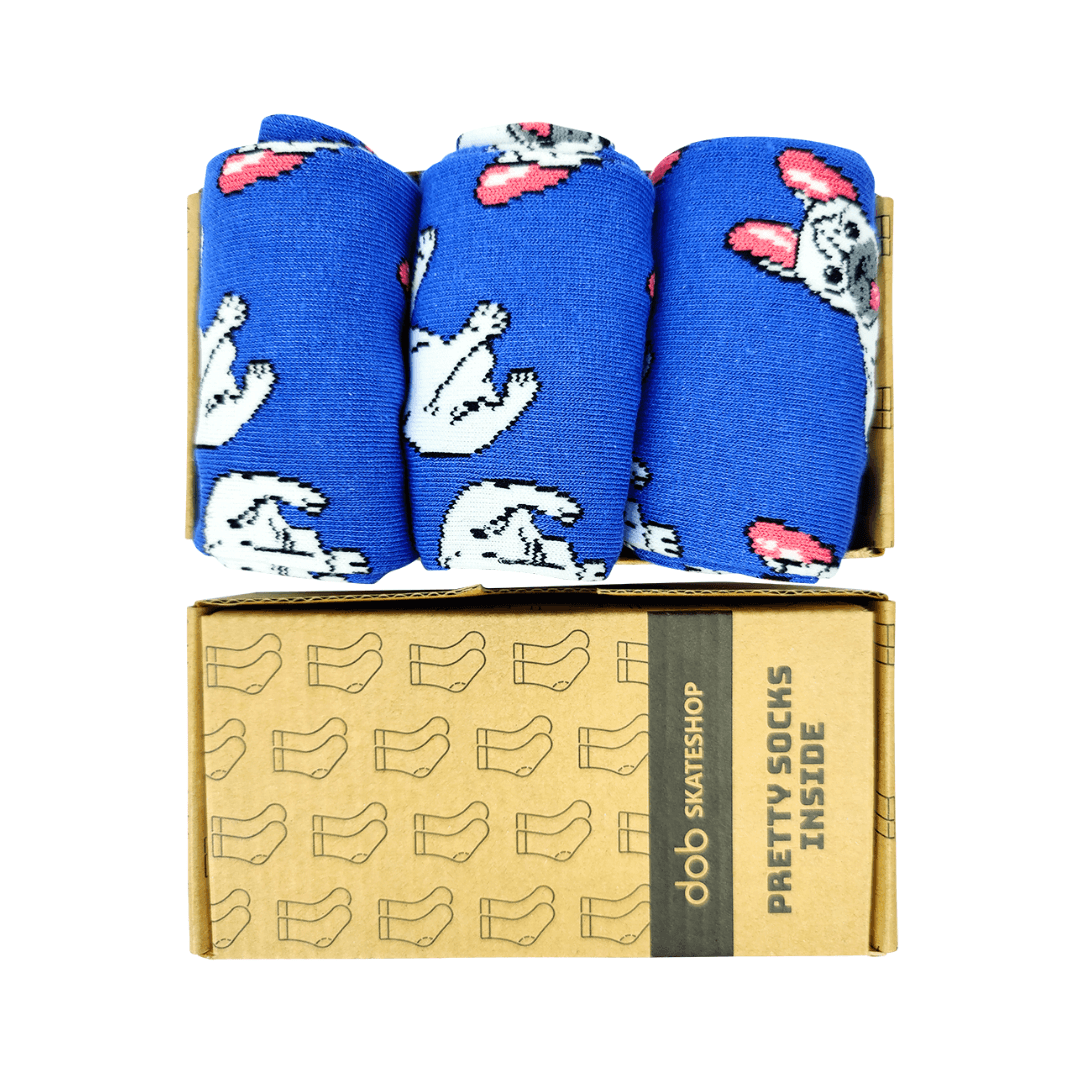Men's Playful Pup Socks - Image 4