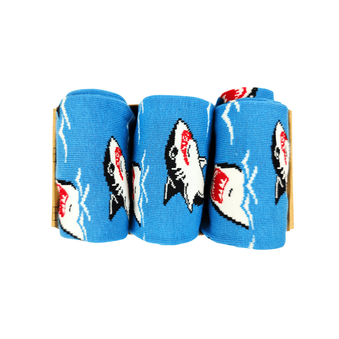Men's Shark Socks - Image 3