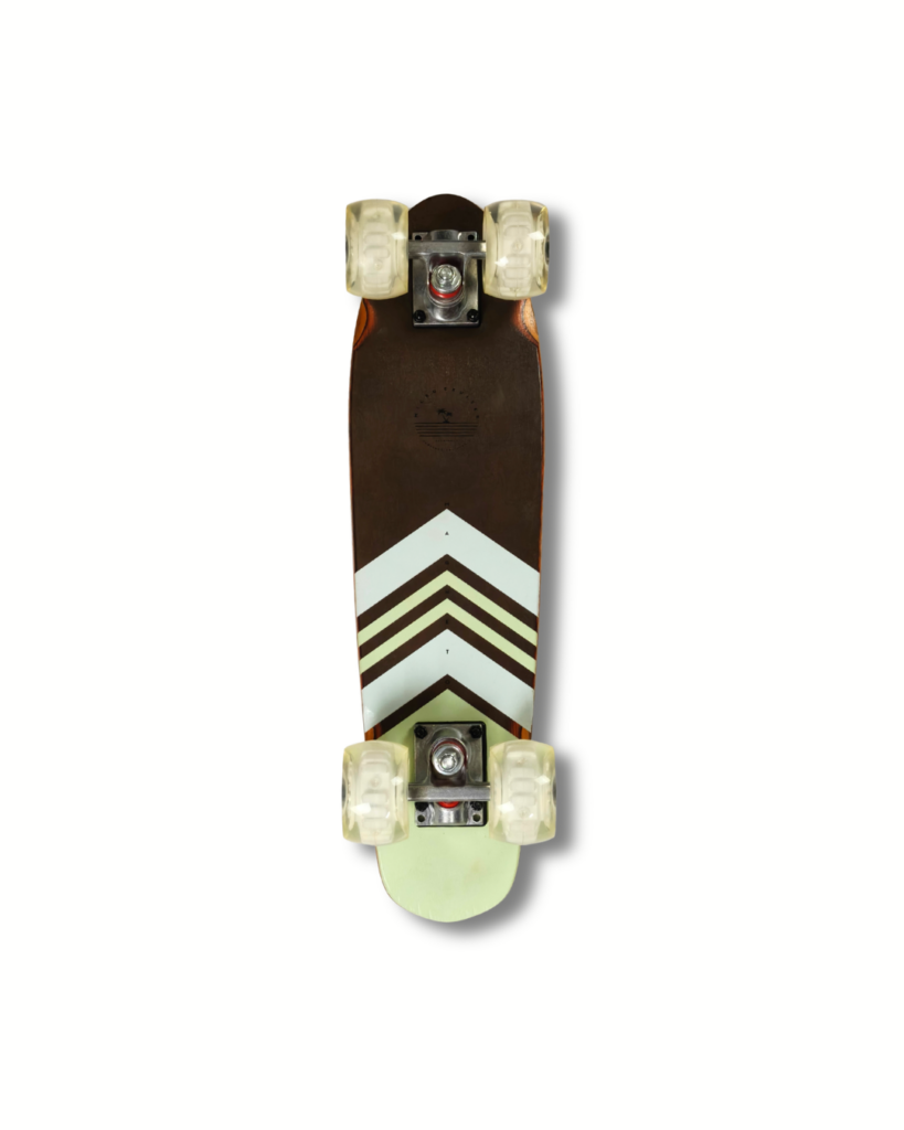 Chevron Wooden Cruiser Skateboard