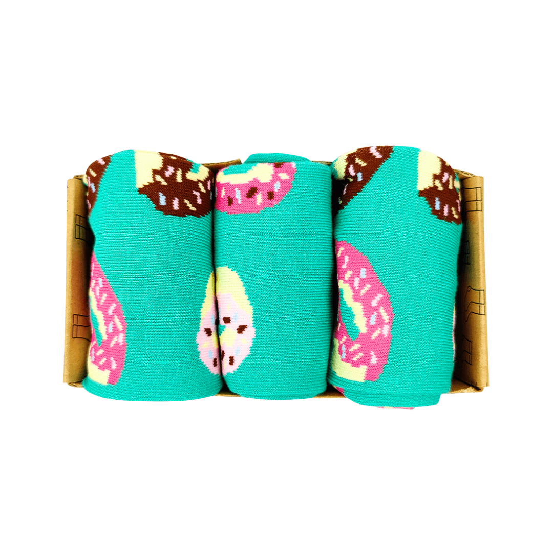 Men's Sprinkled Donut Socks - Image 3