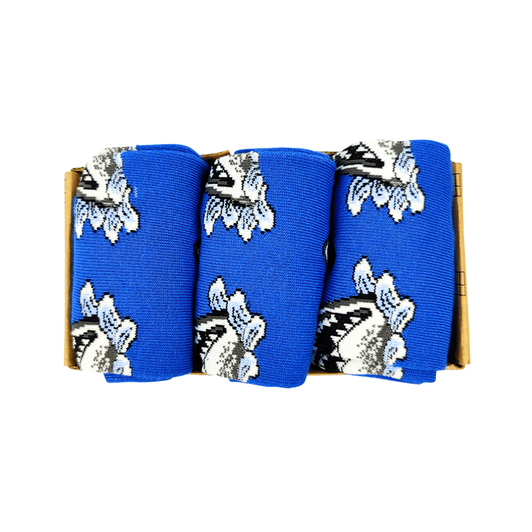 Men's Predator Blue Socks - Image 3