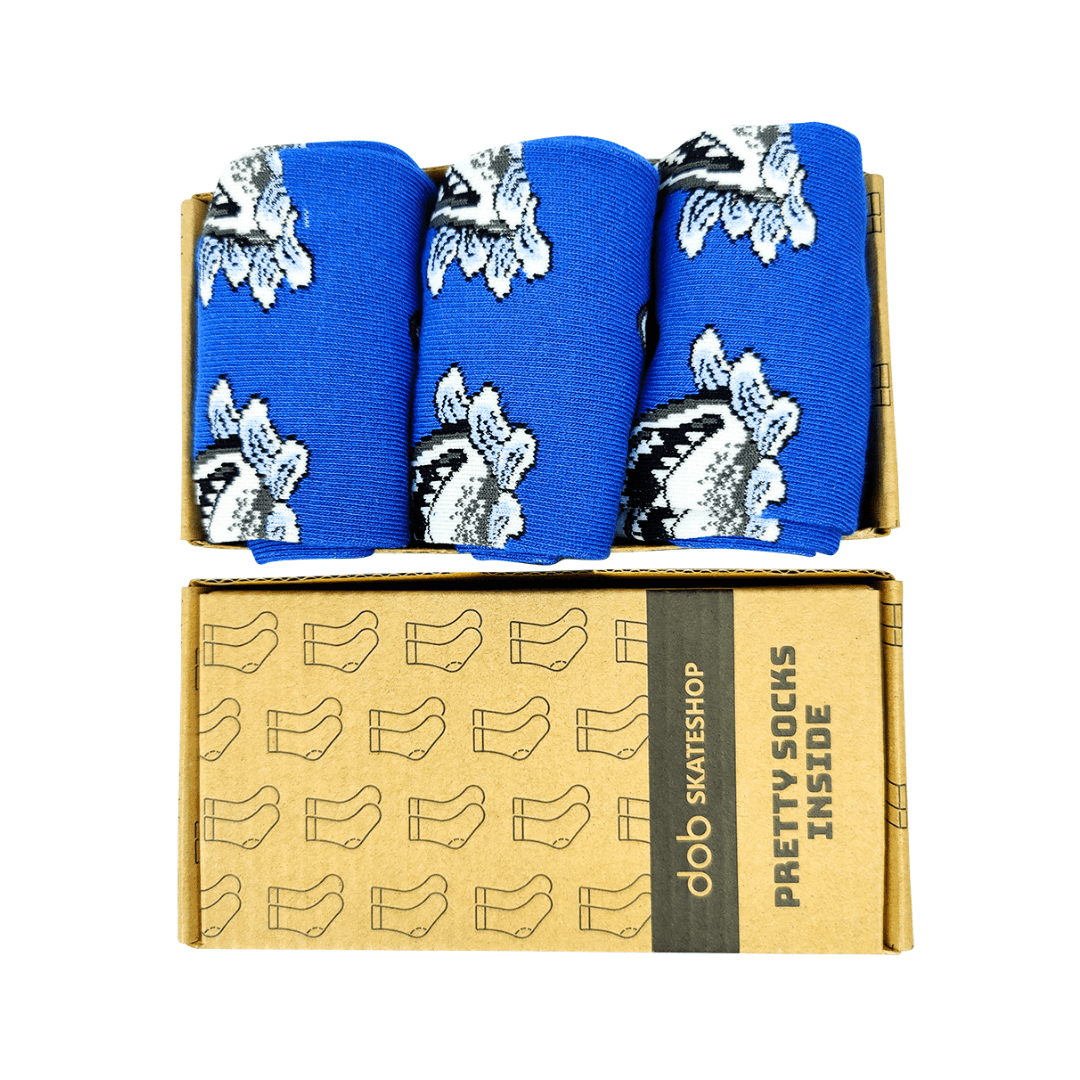 Men's Predator Blue Socks - Image 4