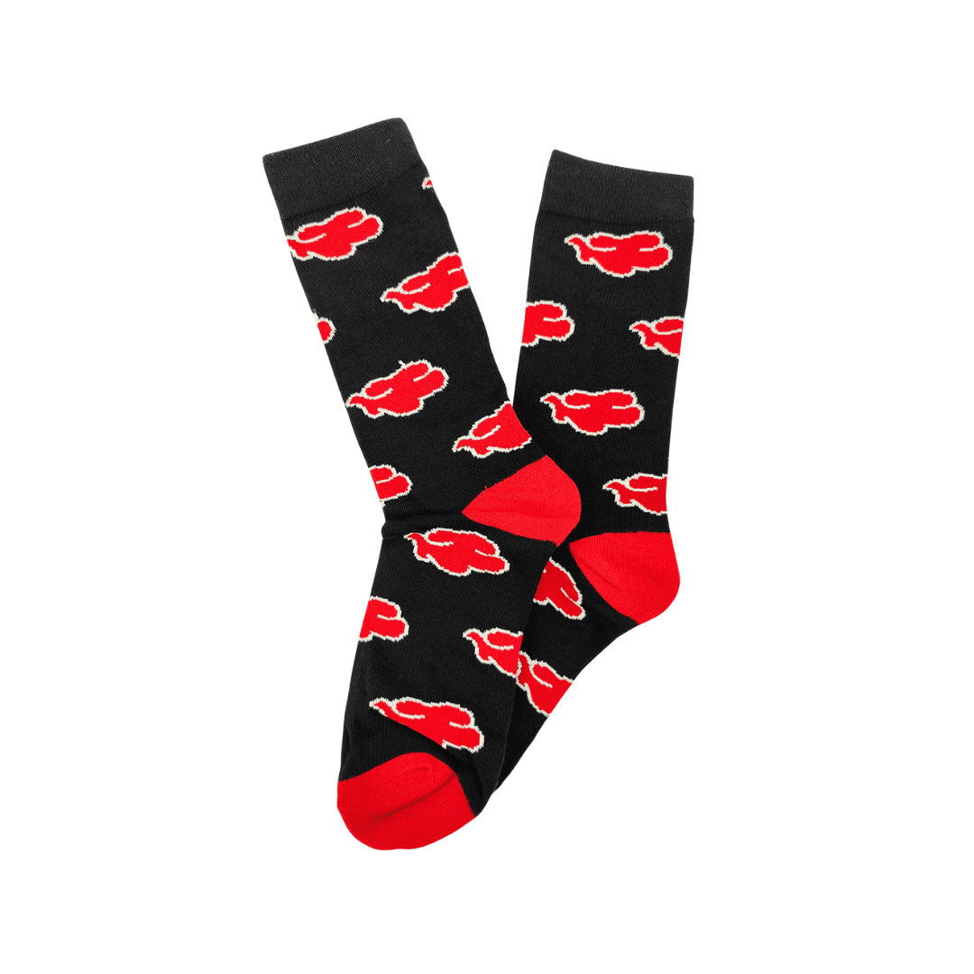 Men's Akatsuki Naruto Socks - Image 2
