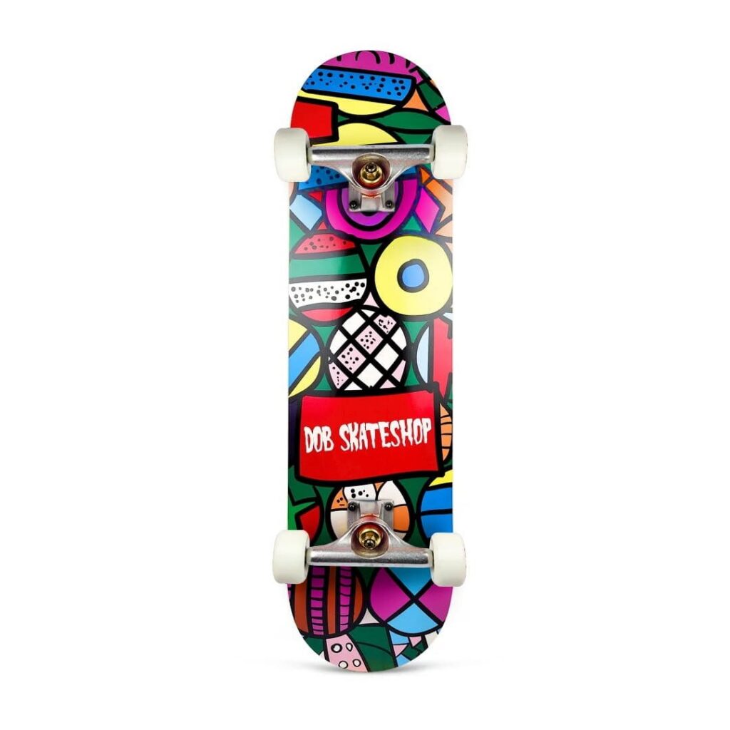 Prismatic Pusher North East Maple Complete Skateboard