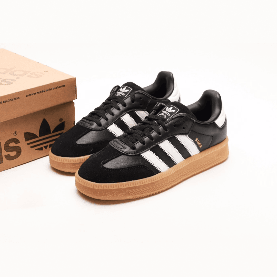 Adidas Samba XLG Shoes – Core Black & Cloud White - Image 7