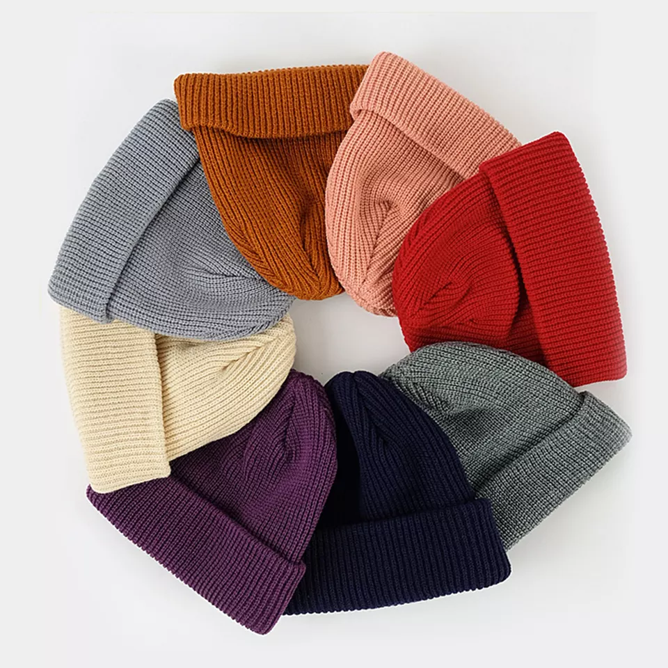Mens Winter Beanie Hat #015 - Image 4