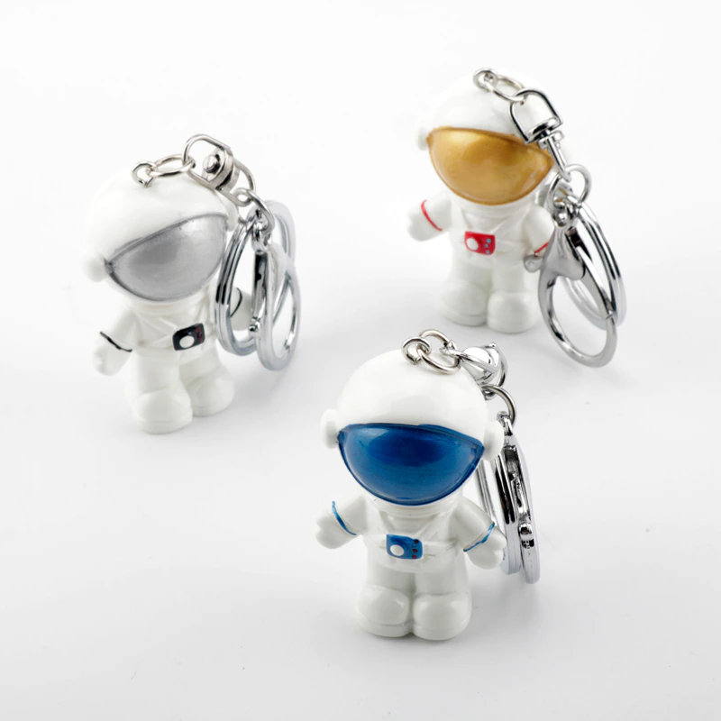 Astronaut keychain Silver - Image 3