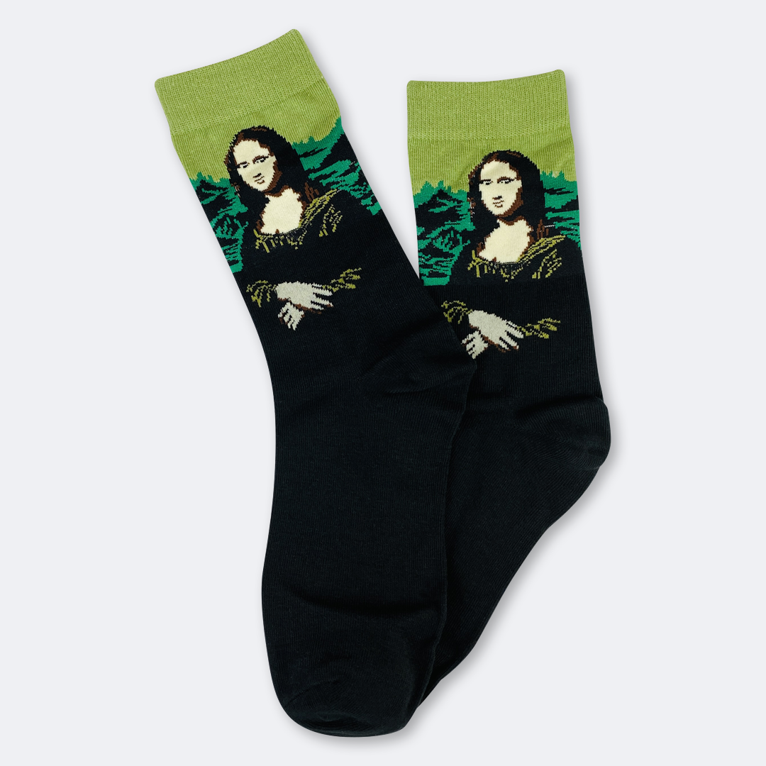 Men’s MonaLisa Glow Socks - Image 3