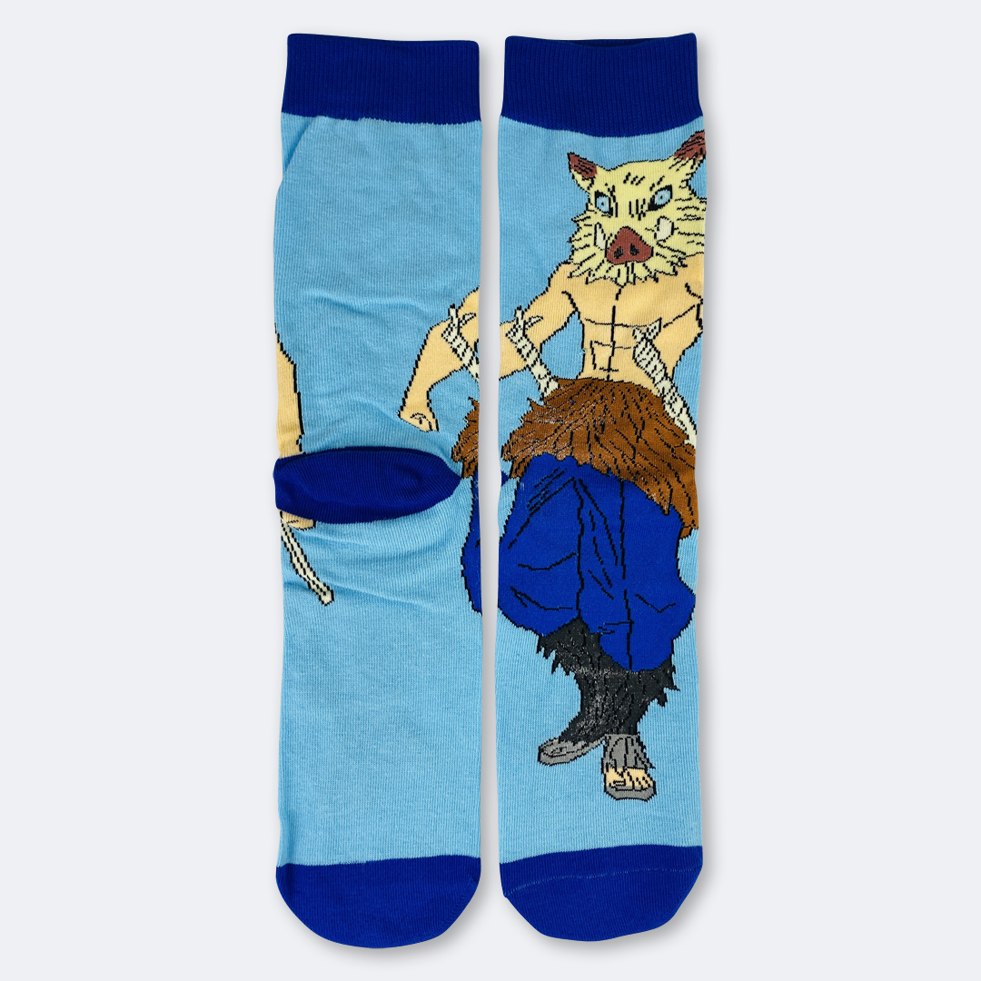 Men’s inosuke demon Socks - Image 2