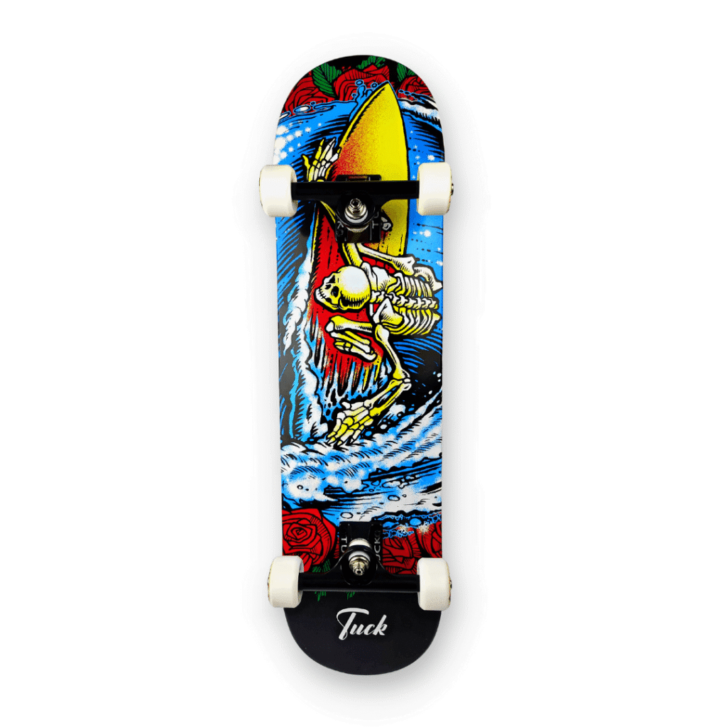Tuck Skull Canadian maple complete skateboard
