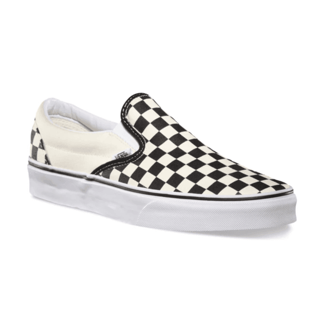 Checkerboard Slip on Black and White - Image 5